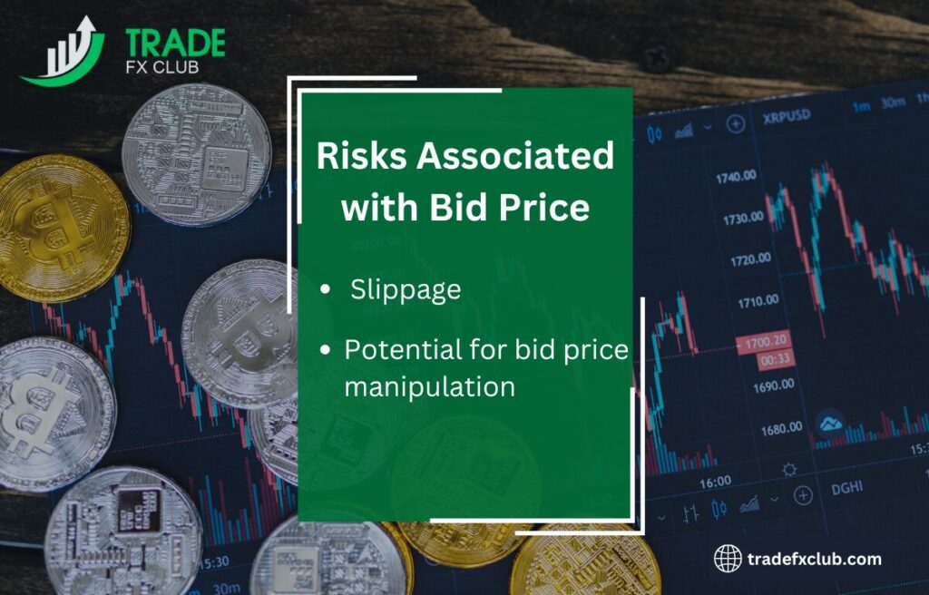 Risk Associated with Bid price.