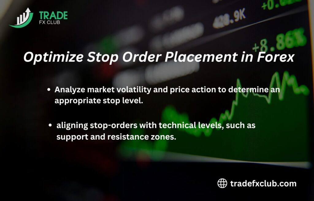 Optimize Stop Order Placement.